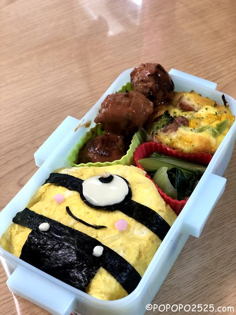 初キャラ弁